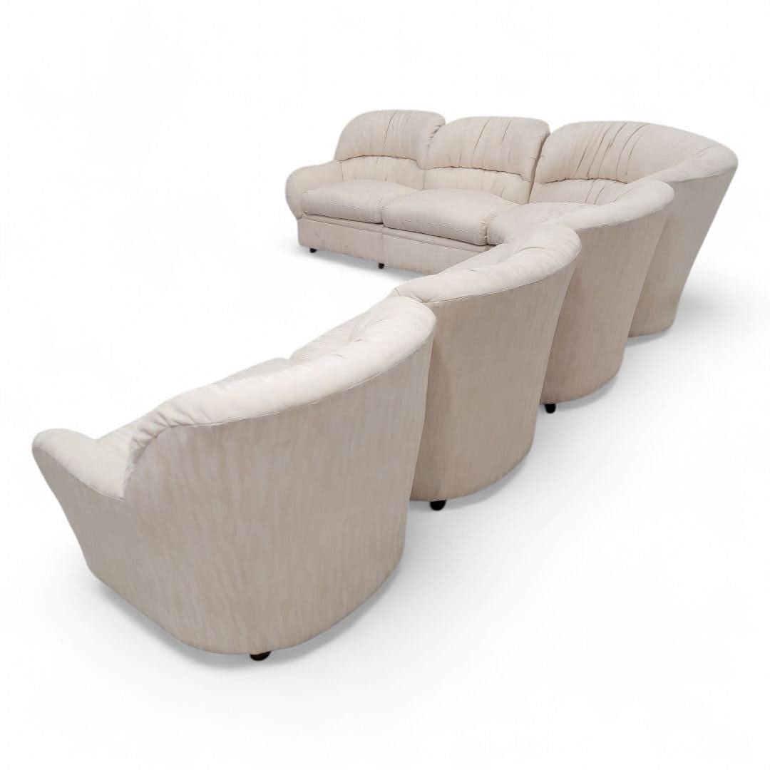 Postmodern 6 Piece Modular Section Sofa by Drexel - 7