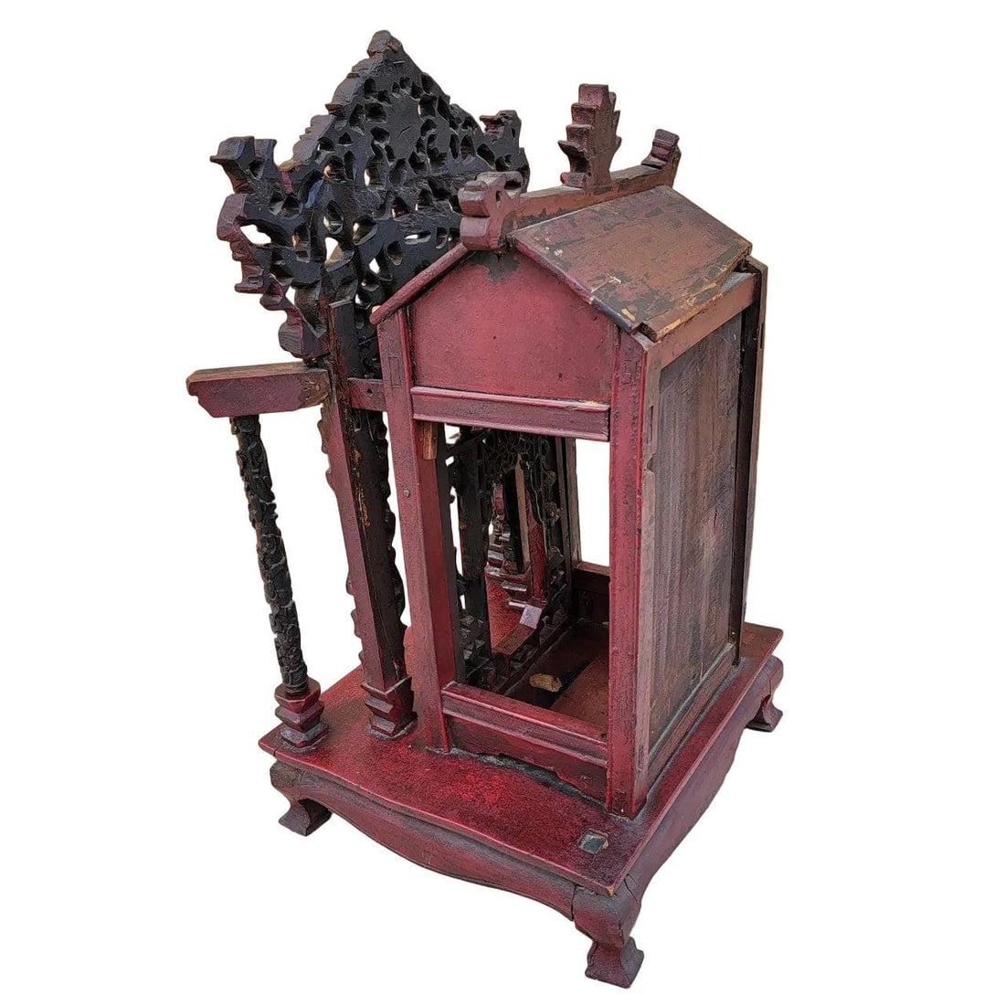 Antique Authentic Chinese Shrine - 3