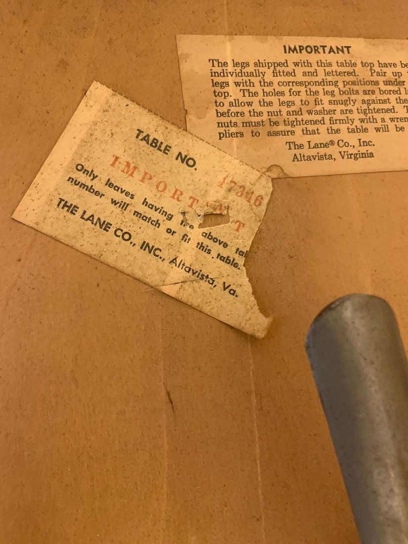 MCM High Back Dining Chairs by Lane - Set of 4 - 9