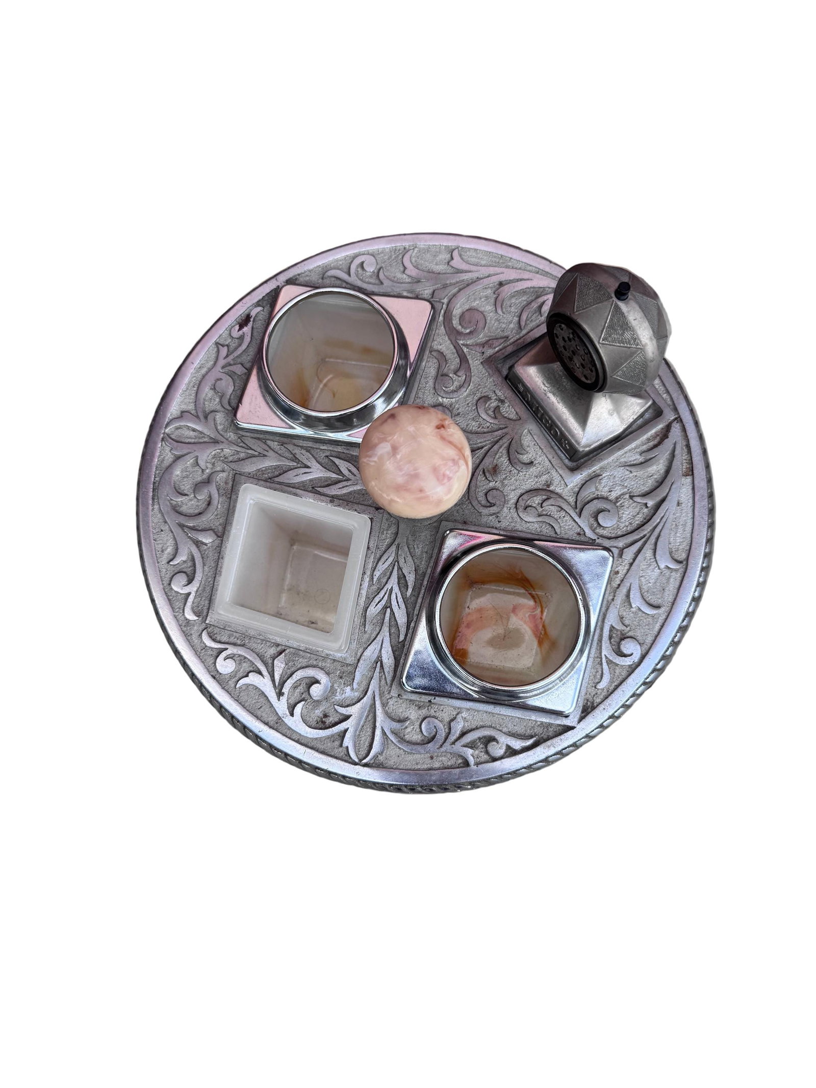 Vintage Art Deco Floor Smoking Stand Ashtray - 2