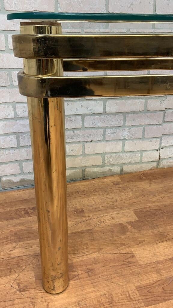 Hollywood Regency Console Table & Side Table by Leon Rosen for Pace - 3