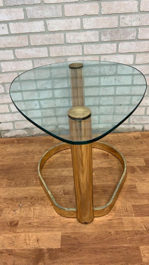 Hollywood Regency Console Table & Side Table by Leon Rosen for Pace - 7