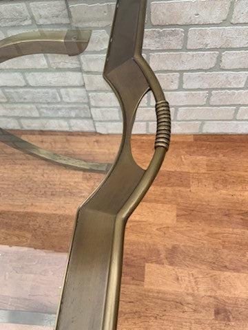 Hollywood Regency LaBarge Brass Coffee Table - 2