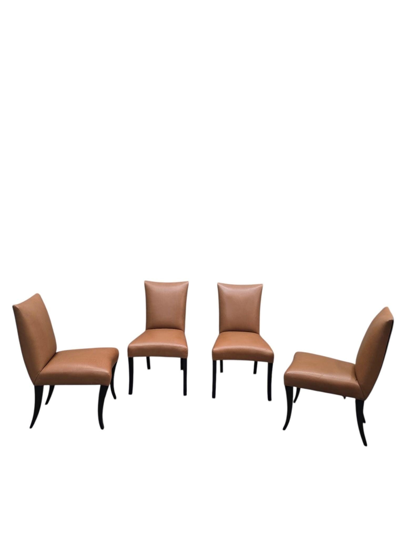 Vintage Contemporary Dining Chairs by Donghia – for Reupholstery - 4 - 5