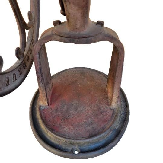 Antique Cast Iron Elgin National Coffee Mill Grinder #40 - 5