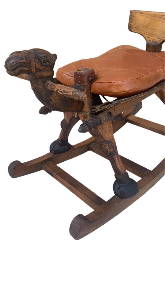 Antique Turkish Camel Rocker - 5