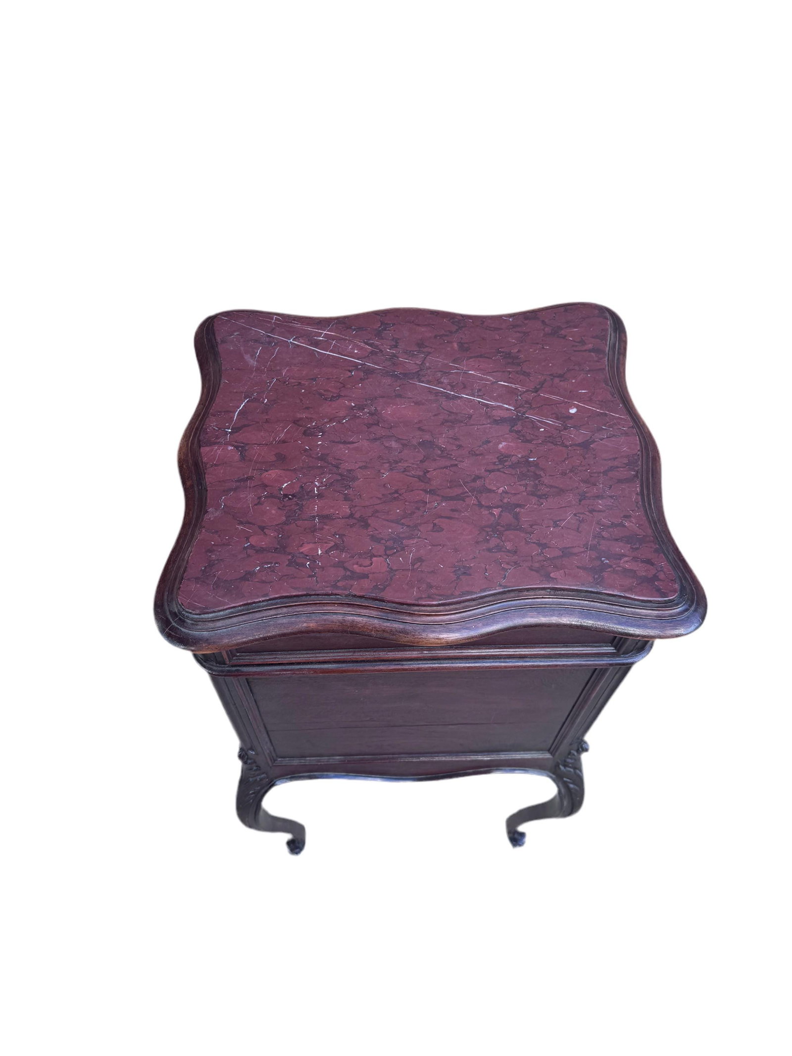 Antique French Louis XV Style Humidor Smoking Storage Table - 2