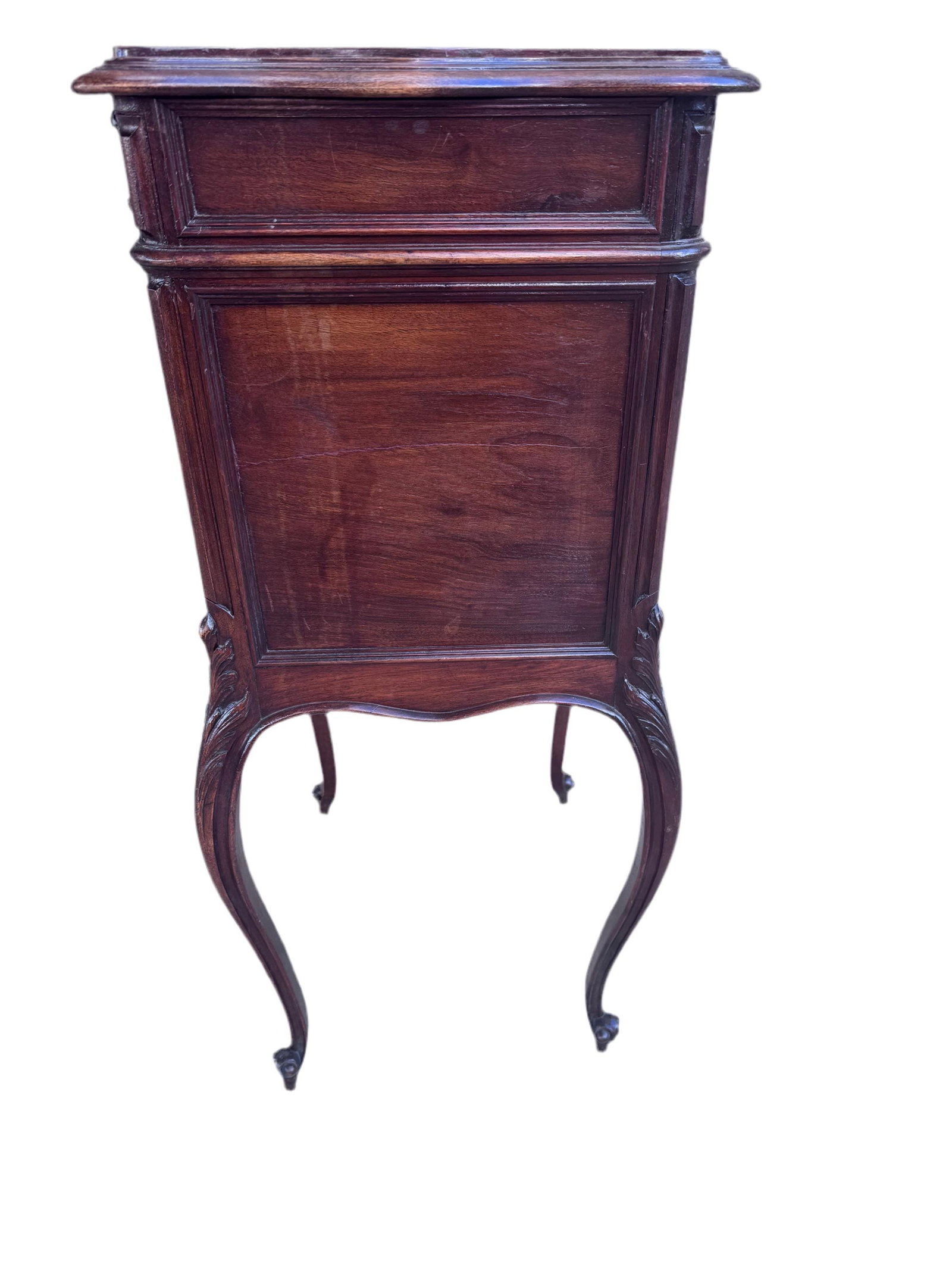 Antique French Louis XV Style Humidor Smoking Storage Table - 4