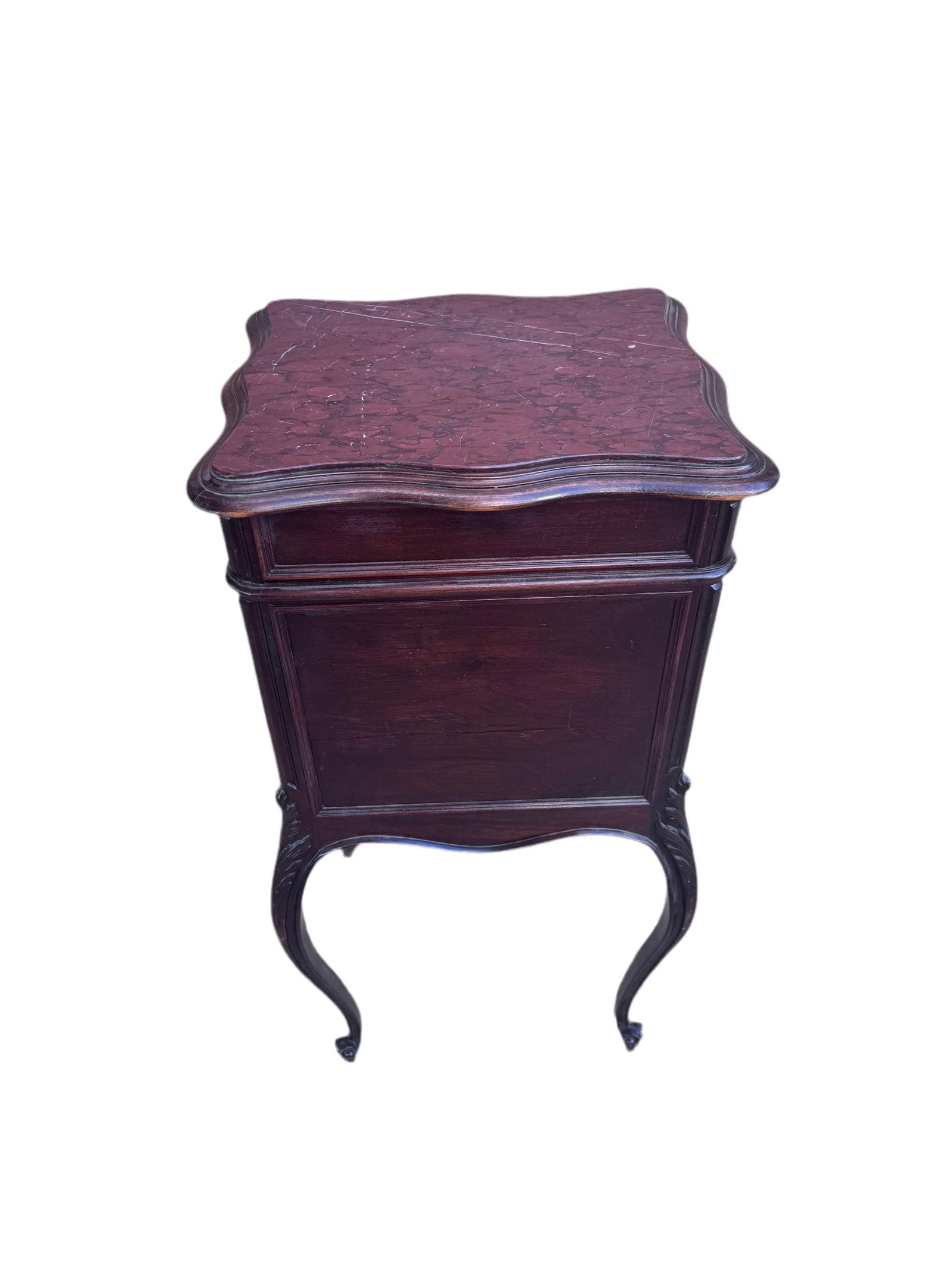 Antique French Louis XV Style Humidor Smoking Storage Table - 5