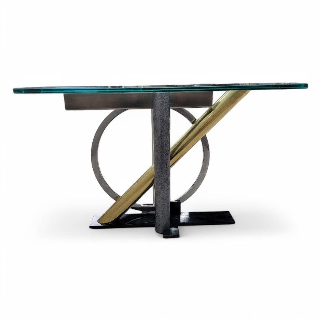 Modern Kaizo Oto for DIA Glass Top Console Table - 2