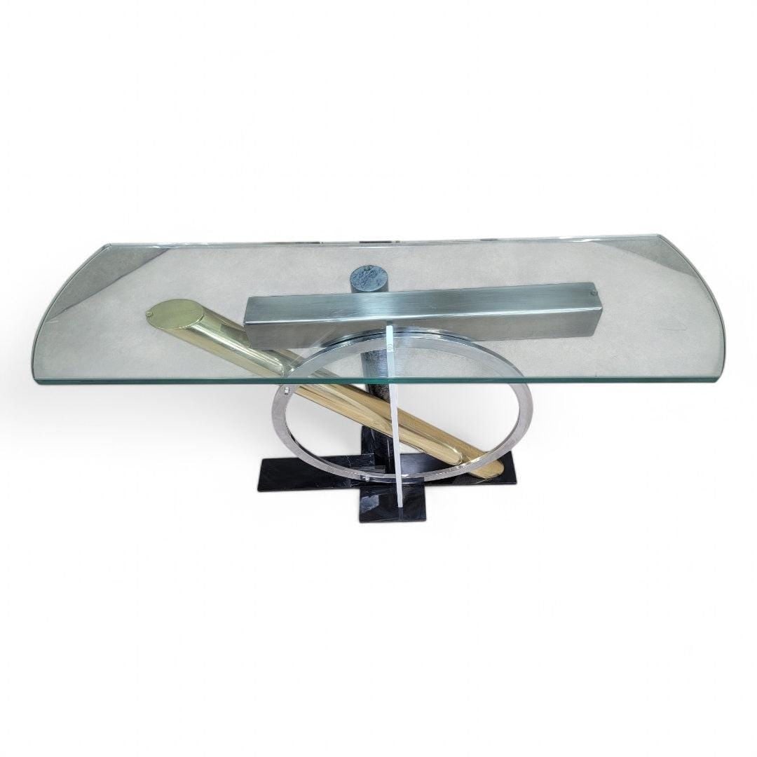 Modern Kaizo Oto for DIA Glass Top Console Table - 3