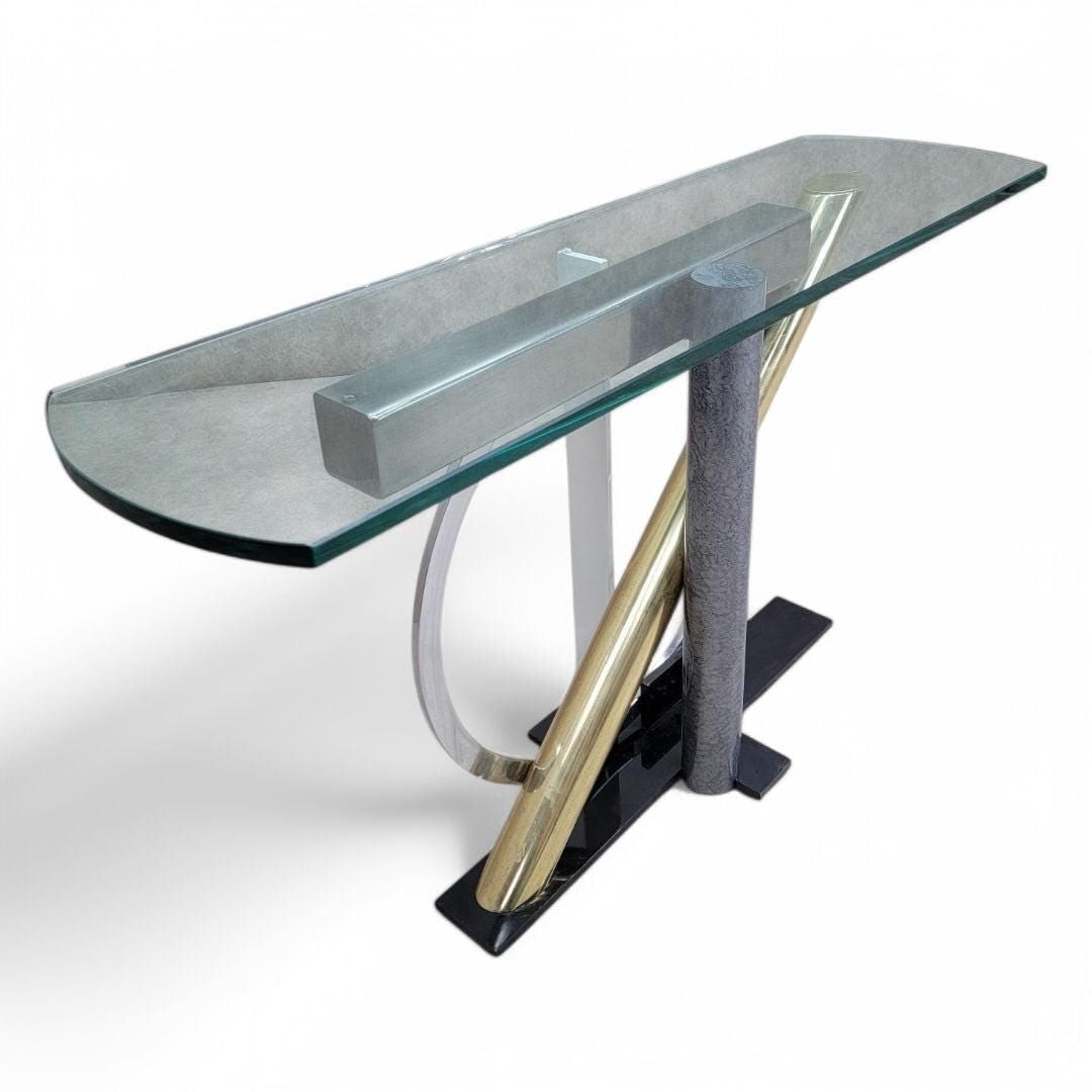 Modern Kaizo Oto for DIA Glass Top Console Table - 7