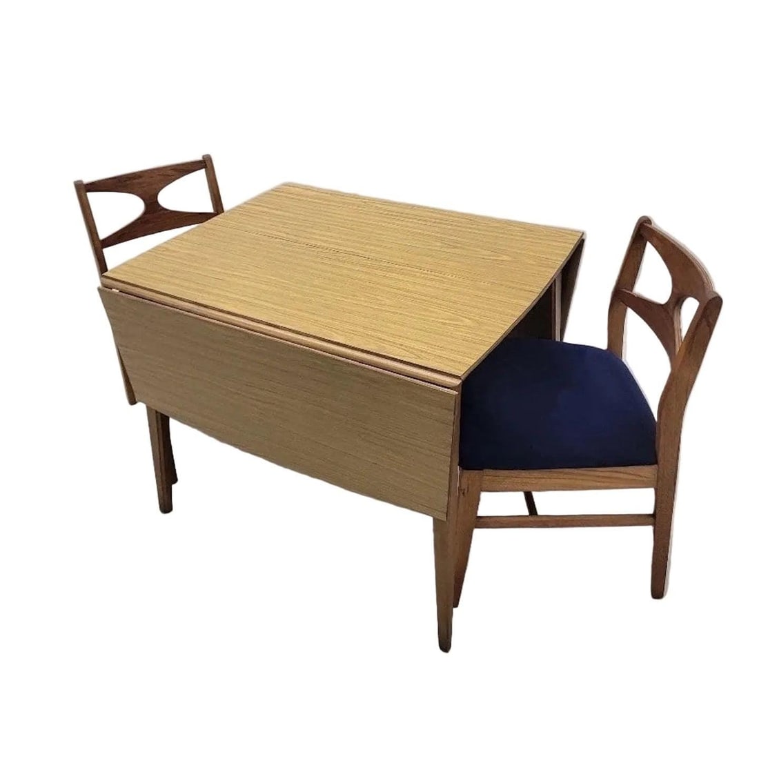 MCM Drop Leaf Dining Table and 6 Chairs by Broyhill Brasilia - 3