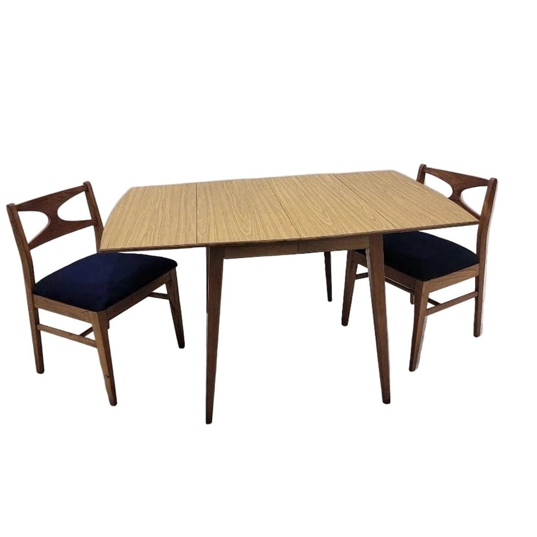 MCM Drop Leaf Dining Table and 6 Chairs by Broyhill Brasilia - 7