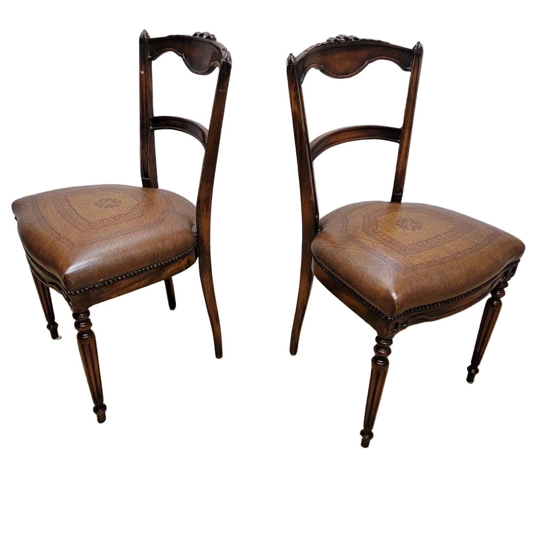 Theodore Alexander Handkerchief Game Table with 2 Chairs - 8