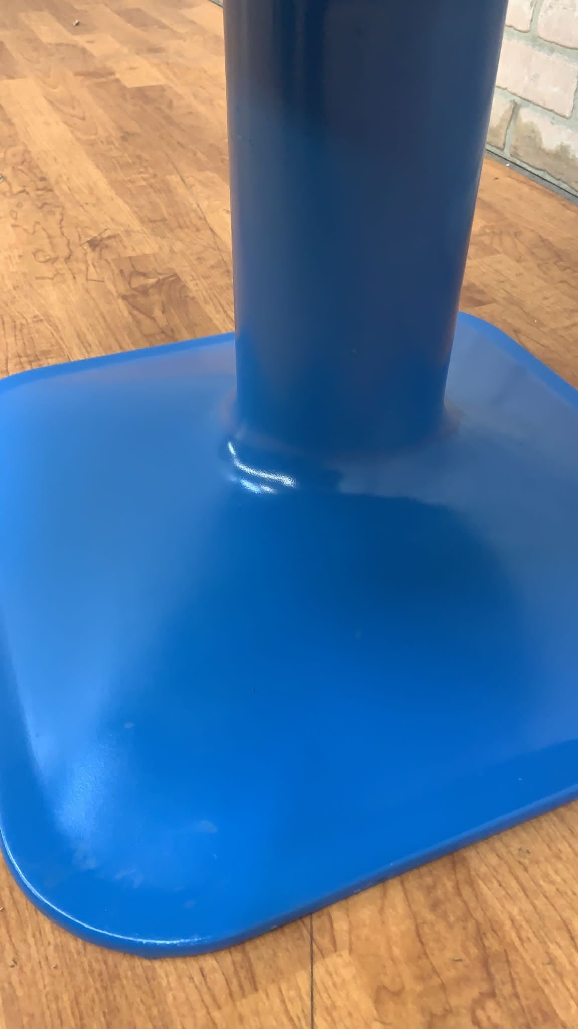 Mid Century Modern Blue Suede Swivel Chairs – Yrjö Kukkapuro, Set of 3 - 2