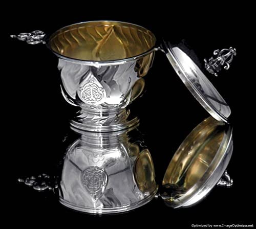 CHRISTOFLE (CARDEILHAC) - 10pc ANTIQUE 950 STERLING SILVER RENAISSANCE TEA / COFFEE SET - 7