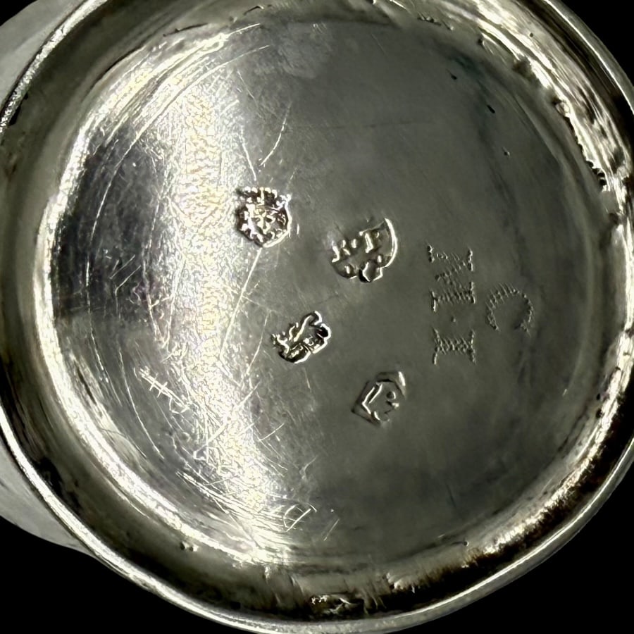 Mid 17th Century Antique Commonwealth Silver Beaker London 1658 Richard Farmer - 9