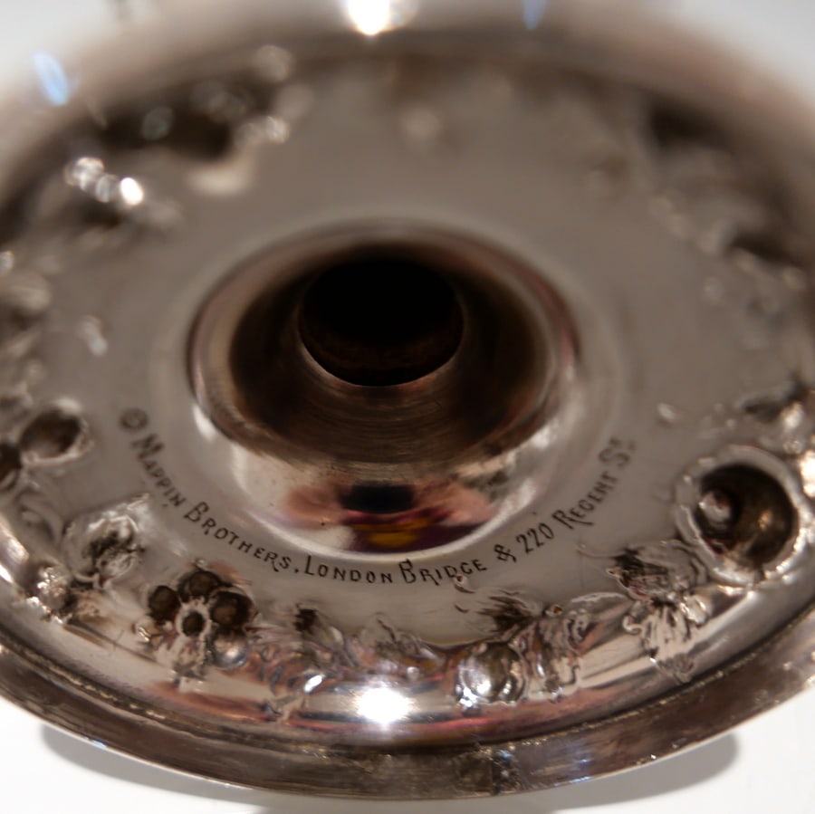 Mid 19th Century Antique Victorian Sterling Silver Wine Goblet London 1867 Robert Harper - 10