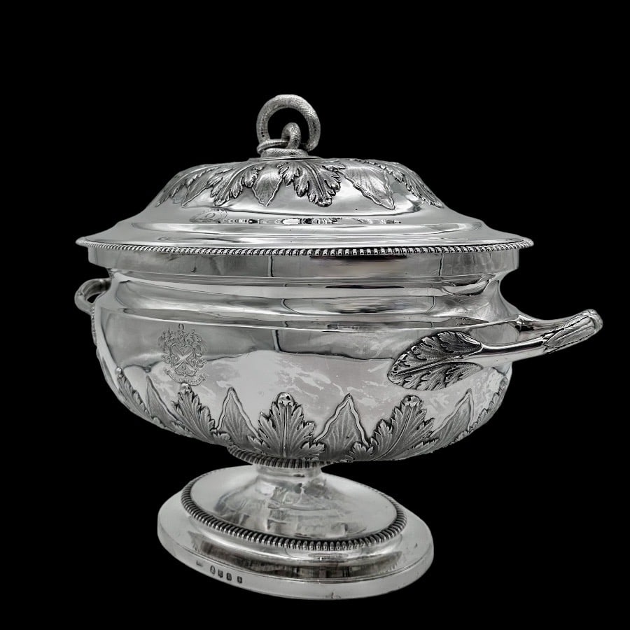 Early 19th Century Antique Silver William IV Large Silver Soup Tureen Edinburgh 1830 J. Mckay & Co - 5