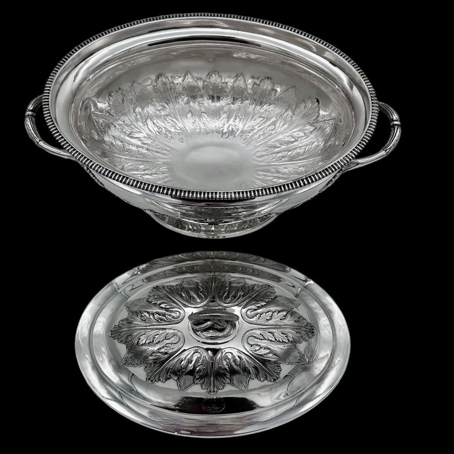 Early 19th Century Antique Silver William IV Large Silver Soup Tureen Edinburgh 1830 J. Mckay & Co - 7