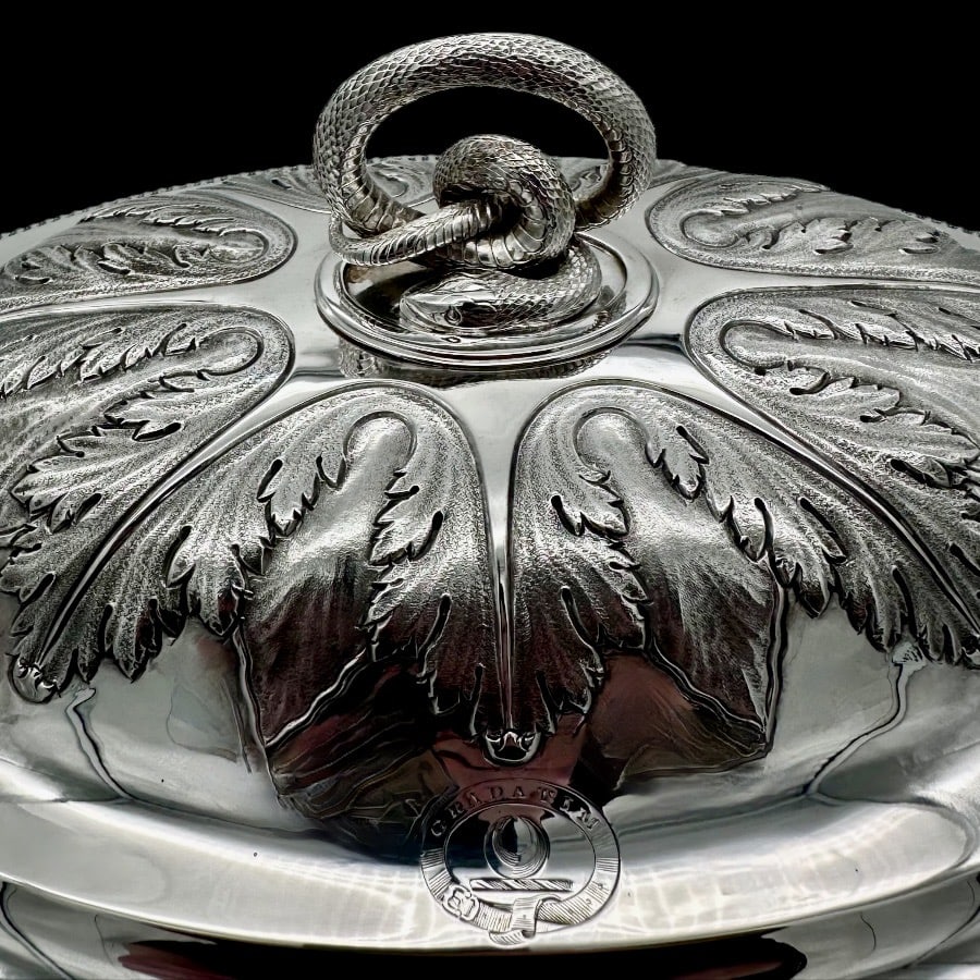 Early 19th Century Antique Silver William IV Large Silver Soup Tureen Edinburgh 1830 J. Mckay & Co - 8