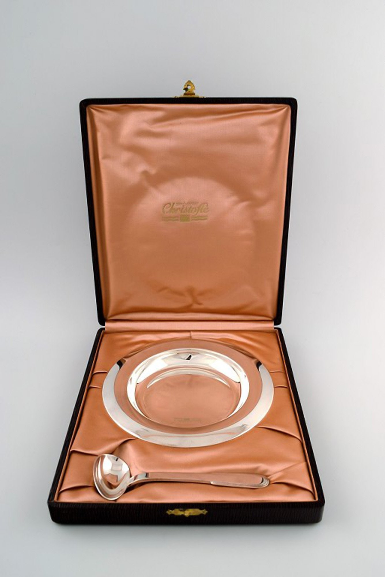An extremely rare ensemble by Christian Fjerdingstad for the famous French silversmith Christofle. (1 of 9)