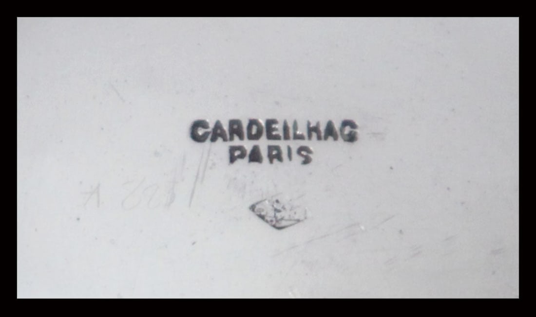 Cardeilhac: Magnificent 5pc. French Antique Sterling Silver Tea Set with Puiforcat Sterling Silver - 14