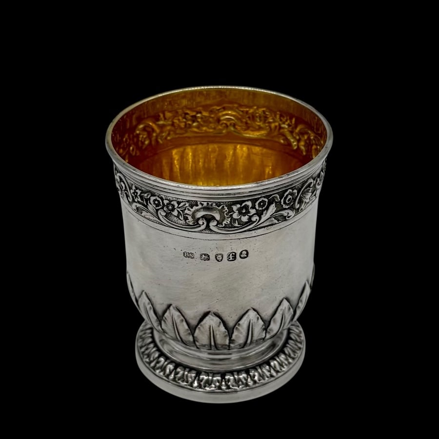 Early 19th Century Antique George IV Silver Beaker London 1821 Paul Storr - 2
