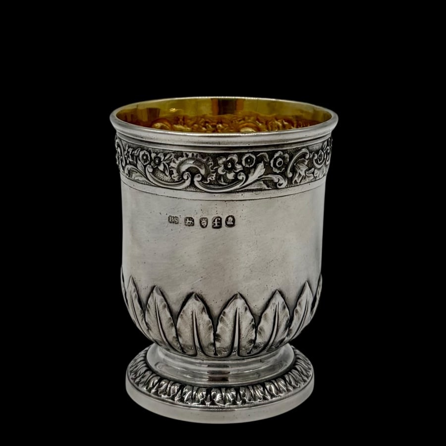 Early 19th Century Antique George IV Silver Beaker London 1821 Paul Storr - 3