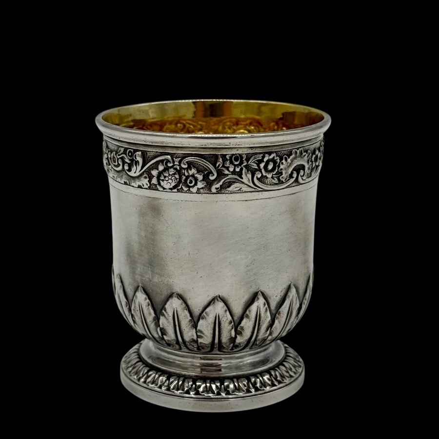 Early 19th Century Antique George IV Silver Beaker London 1821 Paul Storr - 4