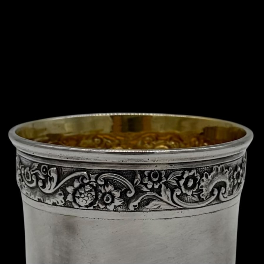 Early 19th Century Antique George IV Silver Beaker London 1821 Paul Storr - 6