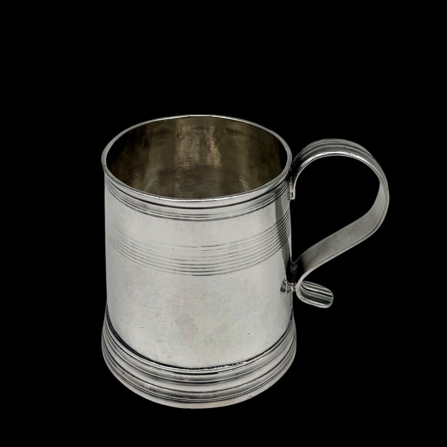 17th Century Antique James II Silver Mug London 1685 Robert Timbrell - 4