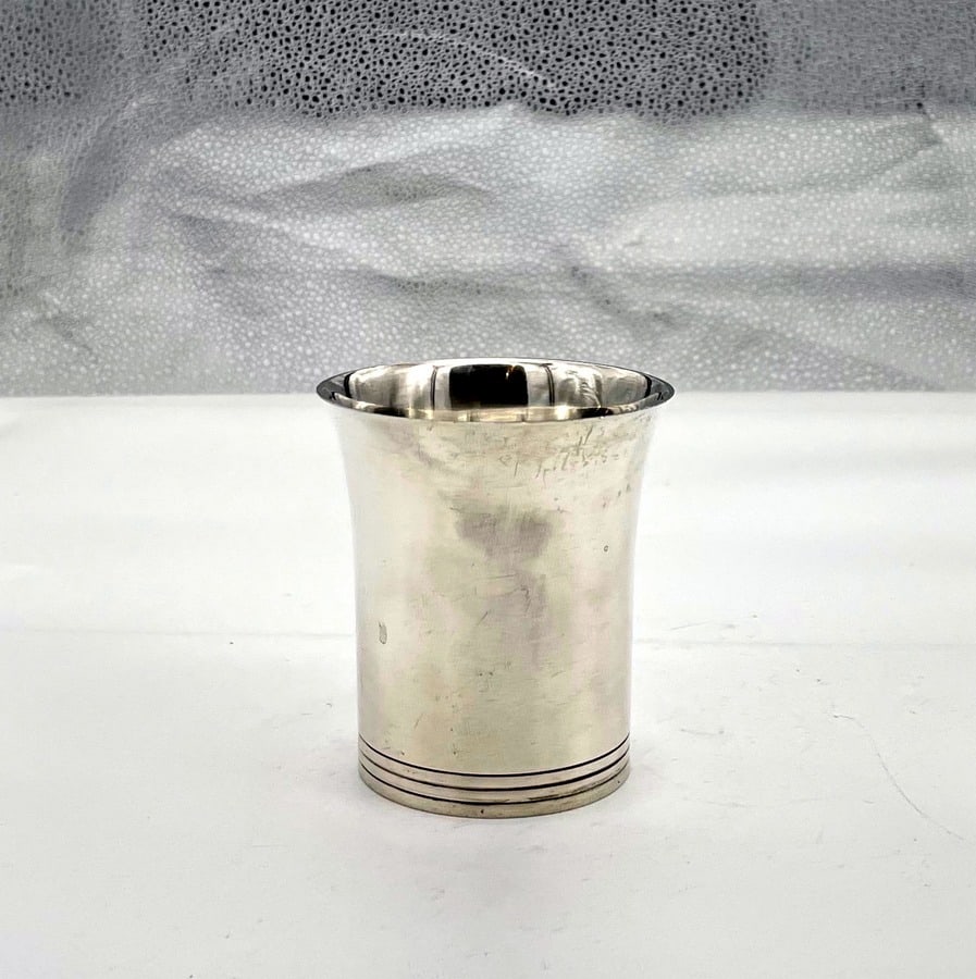 20th Century Modern Sterling Silver Beaker London 1978 Asprey & Co Ltd - 4