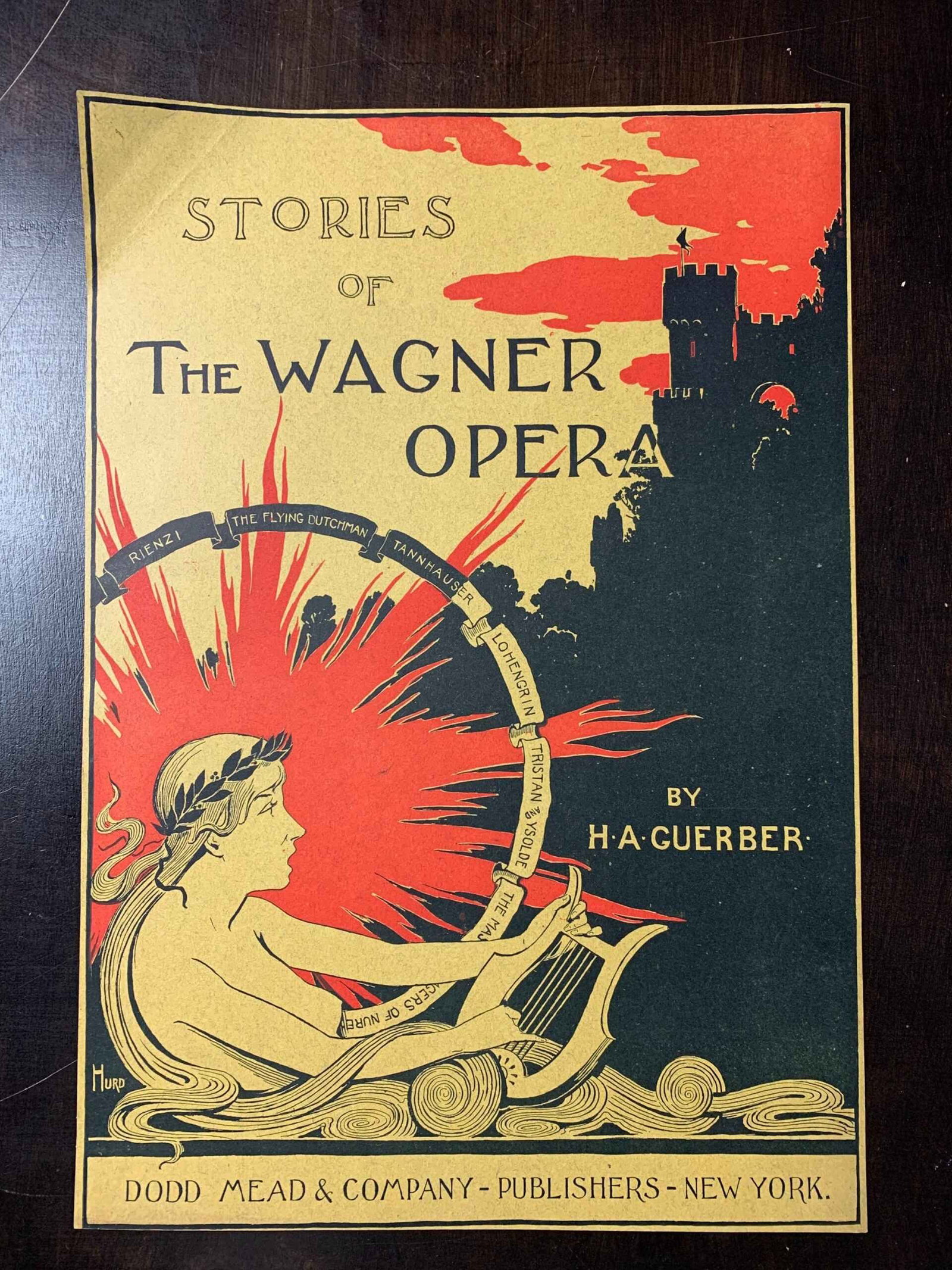 The Wagner Opera - Art by Louis Frederick Hurd (1895) 11.75x17 US Magazine Cover (1 of 5)