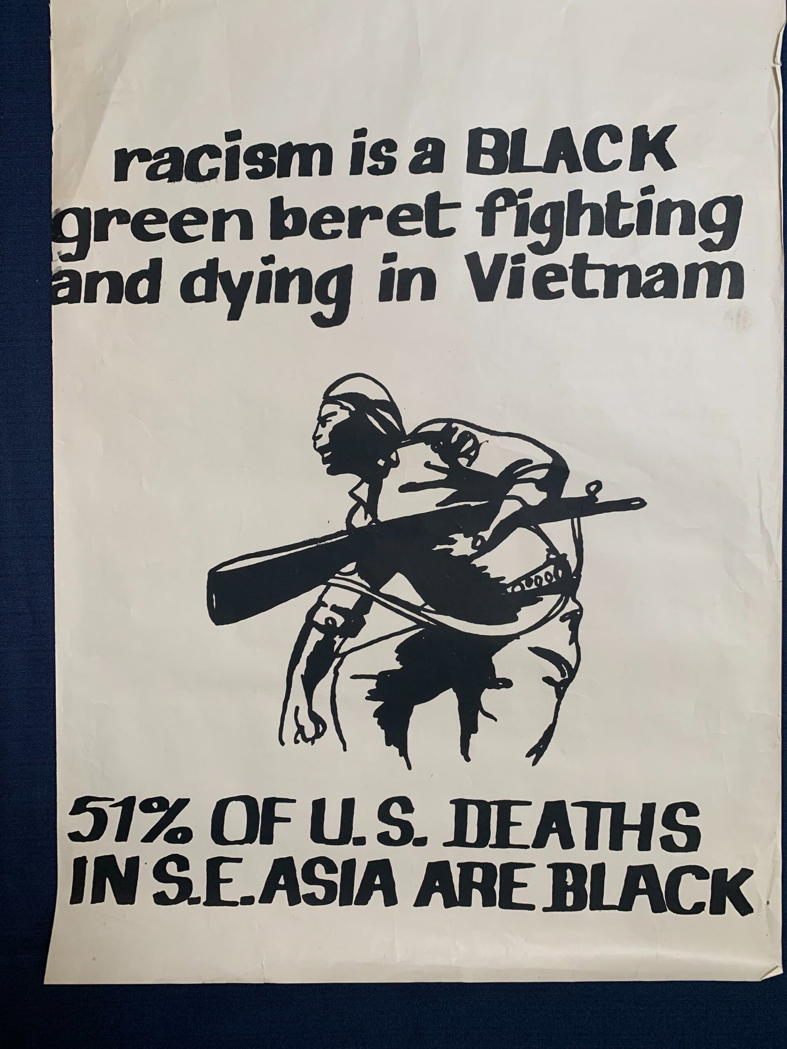 Vietnam - Berkeley Political Poster Workshop (1970) 20 x 29 US Protest Poster (1 of 2)