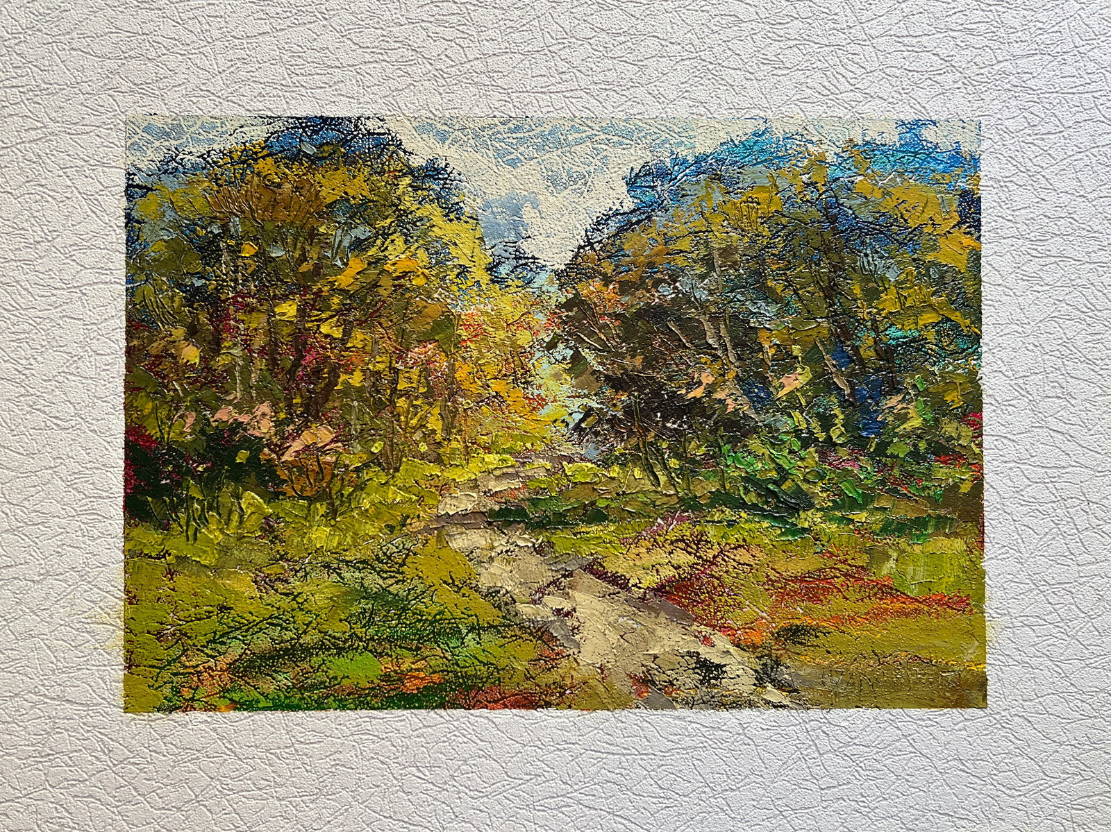 Oil painting with frame Carpathian landscapes K. Leonid: Title: Oil painting with frame Carpathian landscapes K. Leonid Description: 872KK Painter: K. Leonid Size: 51x67 cm/ 20.07x26.37 inches Size without frame: 35x57 cm/ 13.77x22.44 inches Components: oil