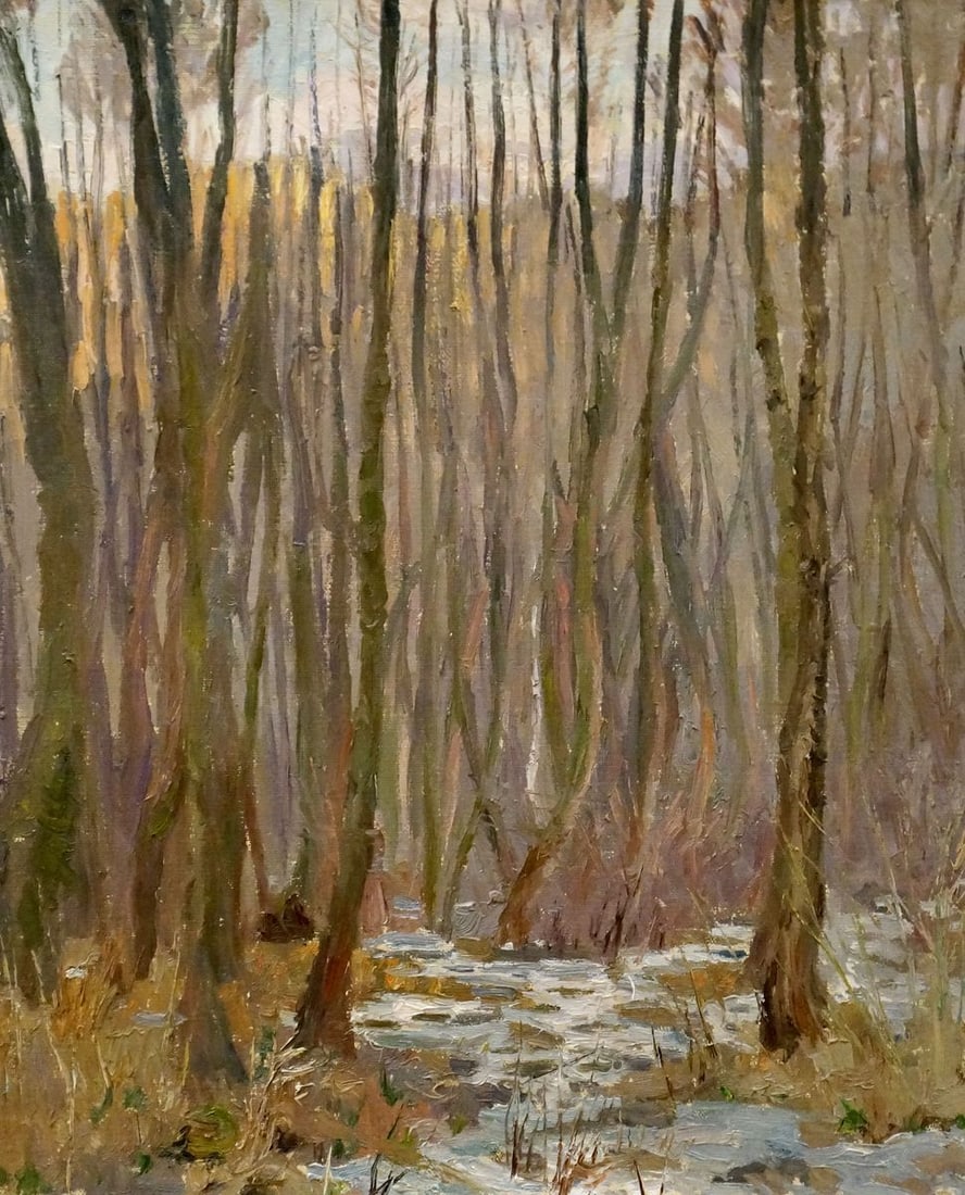 Oil painting The last days of autumn Chernikov Nikolay Vladimirovich: Title: Oil painting The last days of autumn Chernikov Nikolay Vladimirovich Description: NoVerns 1162 *** ABOUT THIS PAINTING *** * TITLE: "The last days of autumn" * ARTISTS: Chernikov Nikolay Vladim