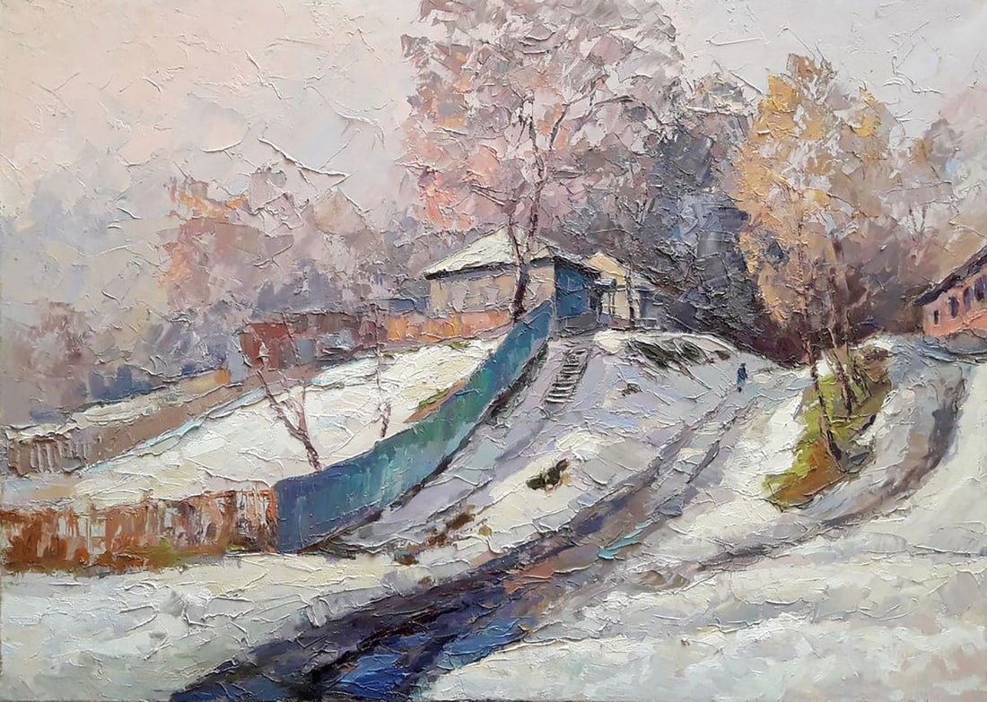 Oil painting Thaw Serdyuk Boris Petrovich (1 of 5)