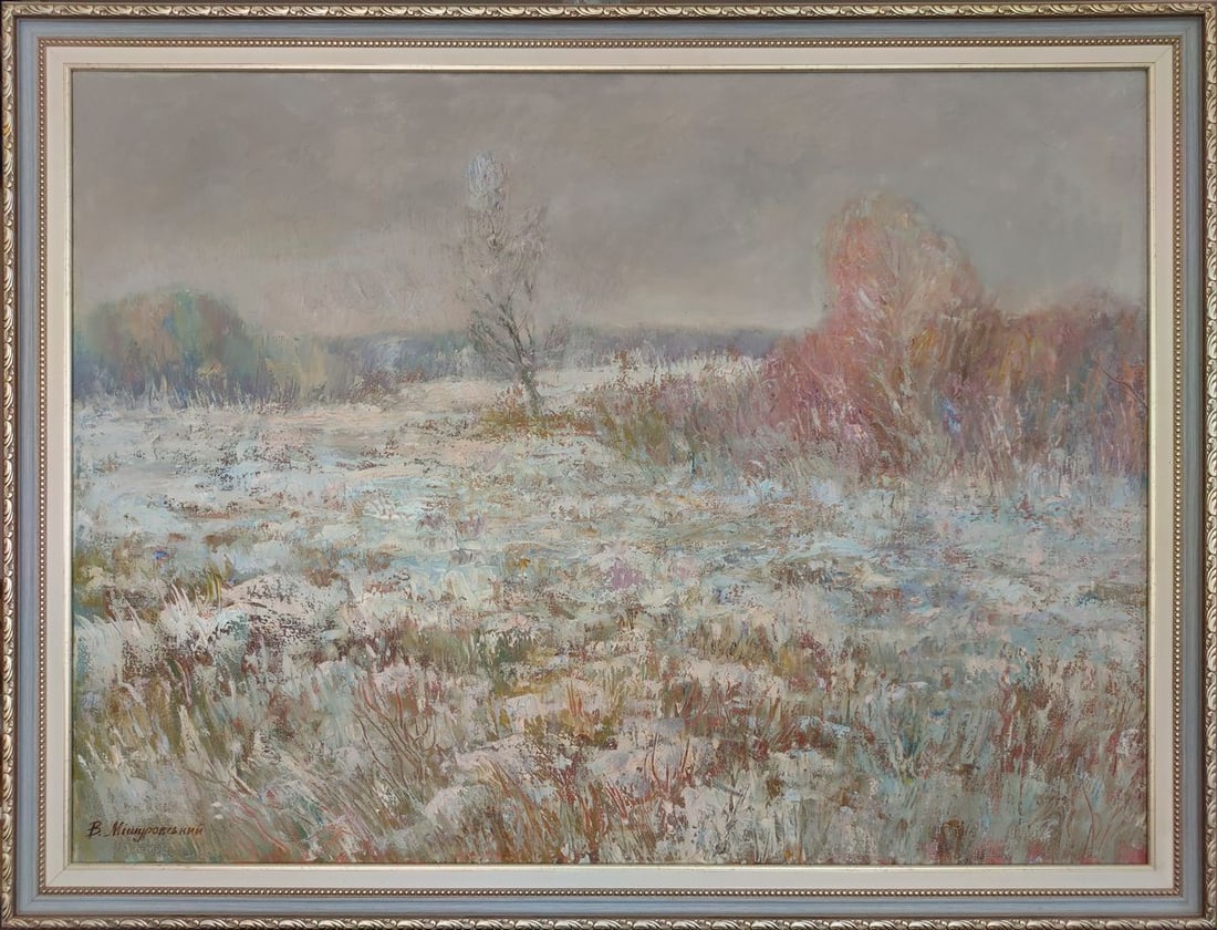 Oil painting Dreamy December Mishurovsky V. V. (1 of 9)