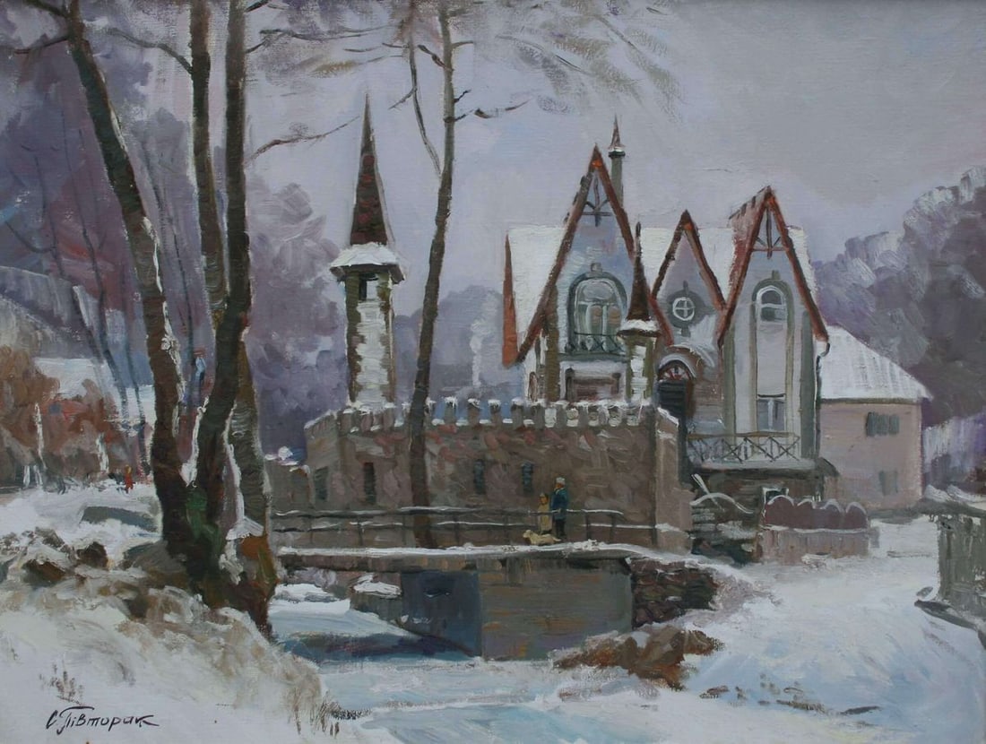 Oil painting Elite house S. Dirtorak (1 of 2)