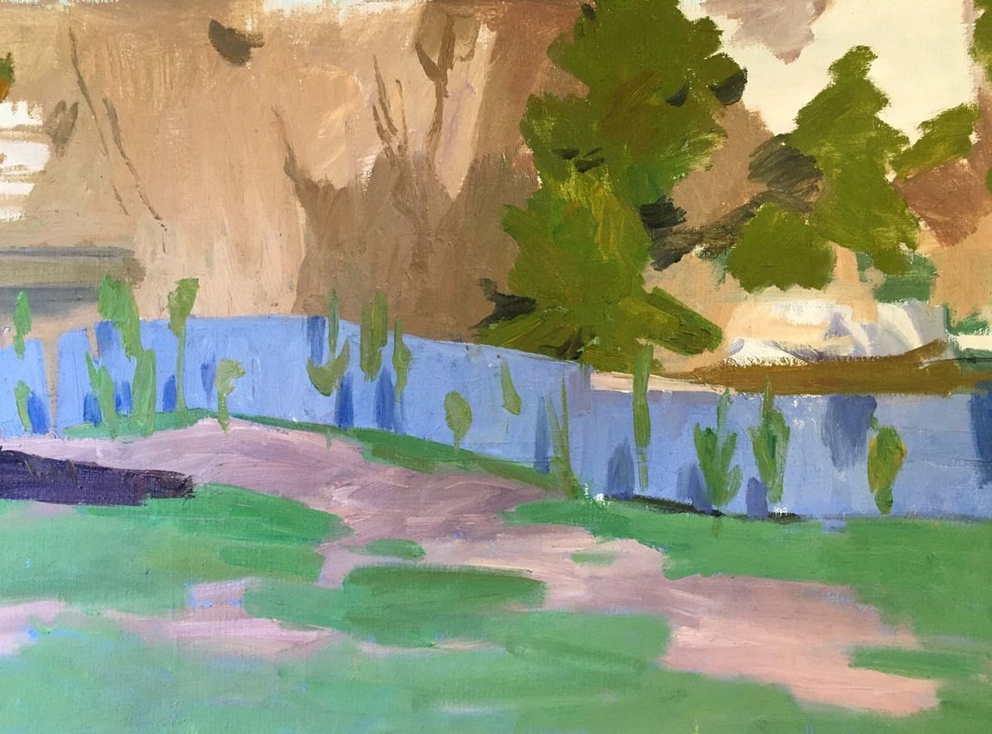 Oil painting Natural landscape Chernikov Vladimir Mikhailovich (1 of 10)