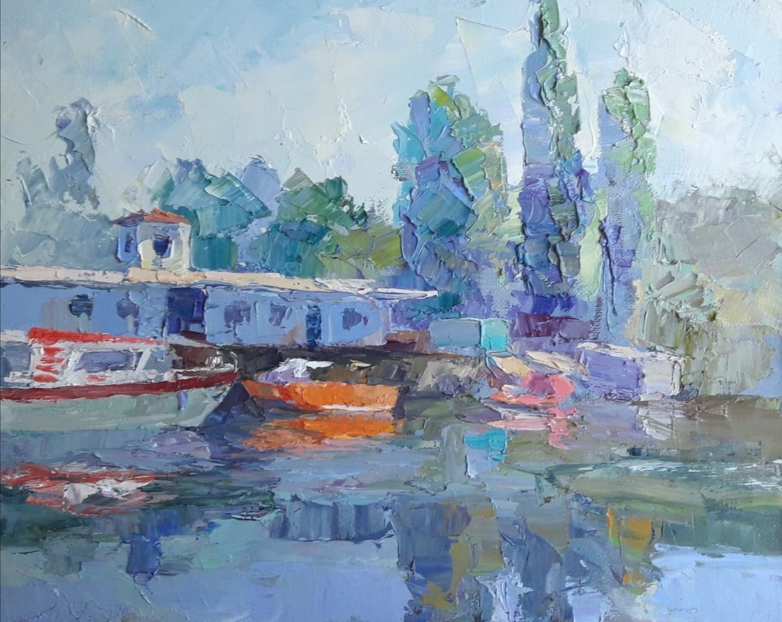 Oil painting Clean morning air Serdyuk Boris Petrovich (1 of 6)