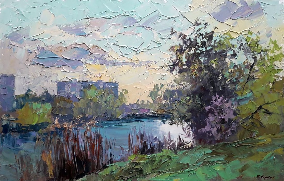 Oil painting Evening Serdyuk Boris Petrovich (1 of 6)
