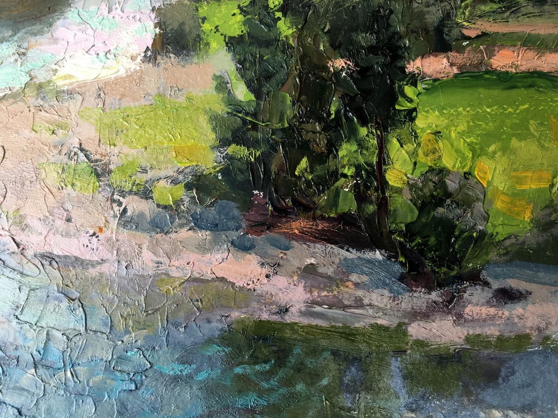 Oil painting Among the mountains Batrakov Vladimir Grigorievich - 10