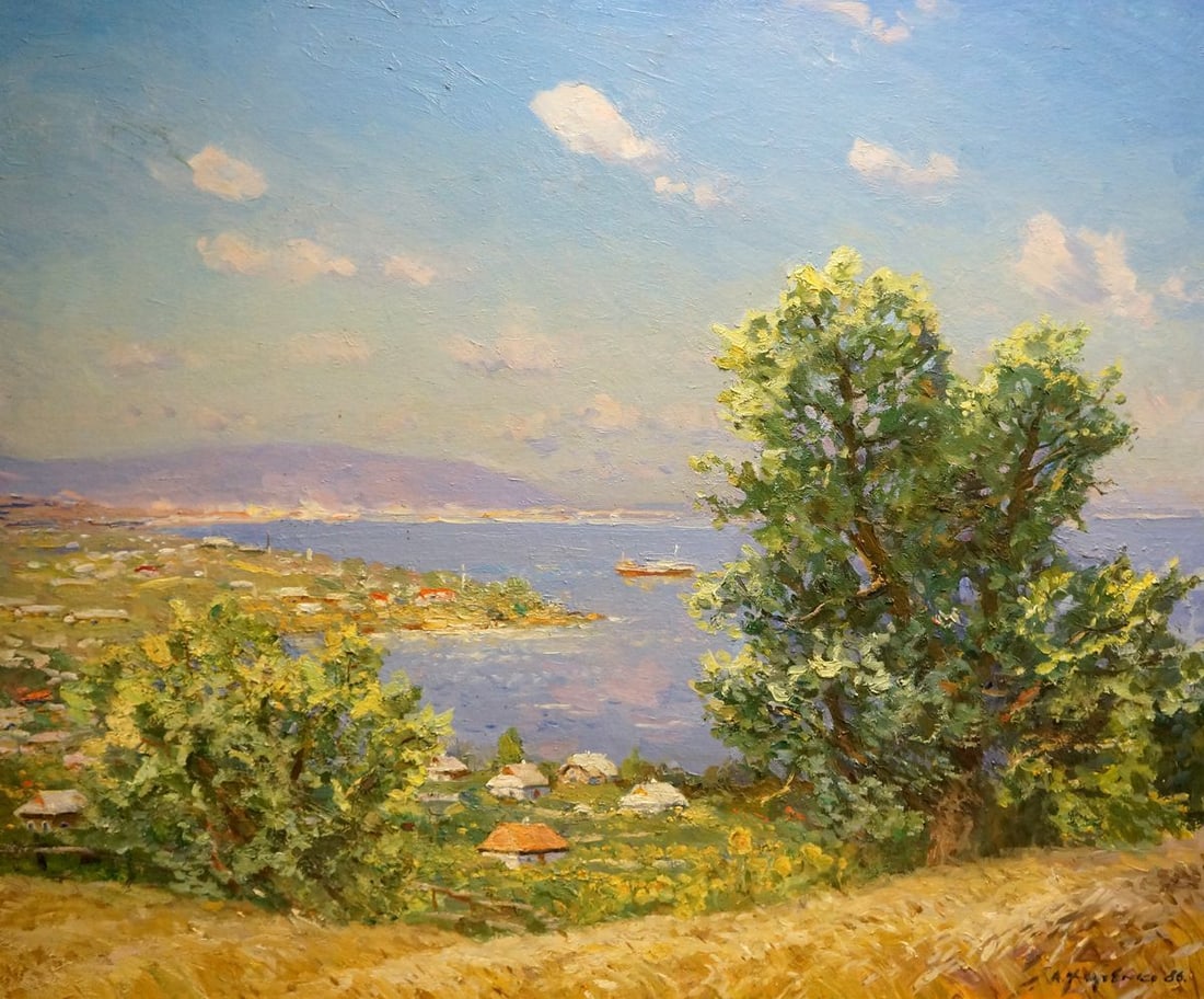Oil painting Landscape Khodchenko Lev Pavlovich (1 of 10)
