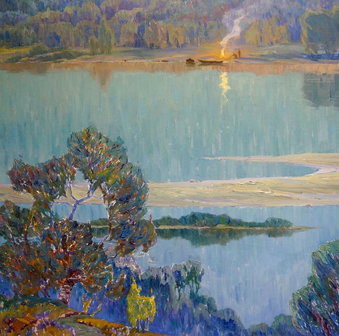 Oil painting Landscape Zlyden Yuri Fedorovich (1 of 8)