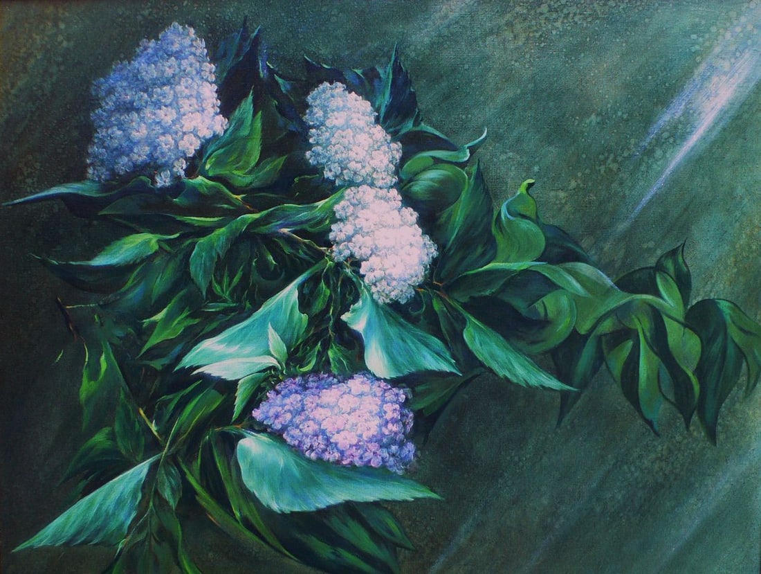 Oil painting Colorful lilac Vasily Korkishko: Title: Oil painting Colorful lilac Vasily Korkishko Description: "Kork 167 *** ABOUT THIS PAINTING *** * TITLE: "Colorful lilac" * ARTISTS: Vasily Korkishko * SIZE: 75x95 cm/'29.52x37.40 inches' *