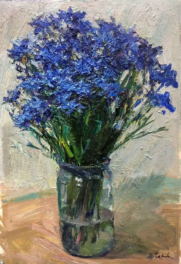 Oil painting Flowers Sokolov Vasily Vasilievich (1 of 10)