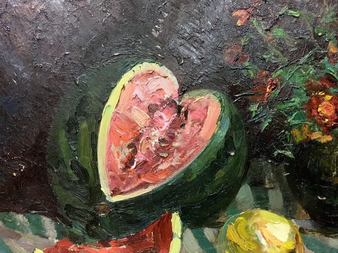 Oil painting Watermelon Maltsev Nikolay Alexandrovich (1 of 8)